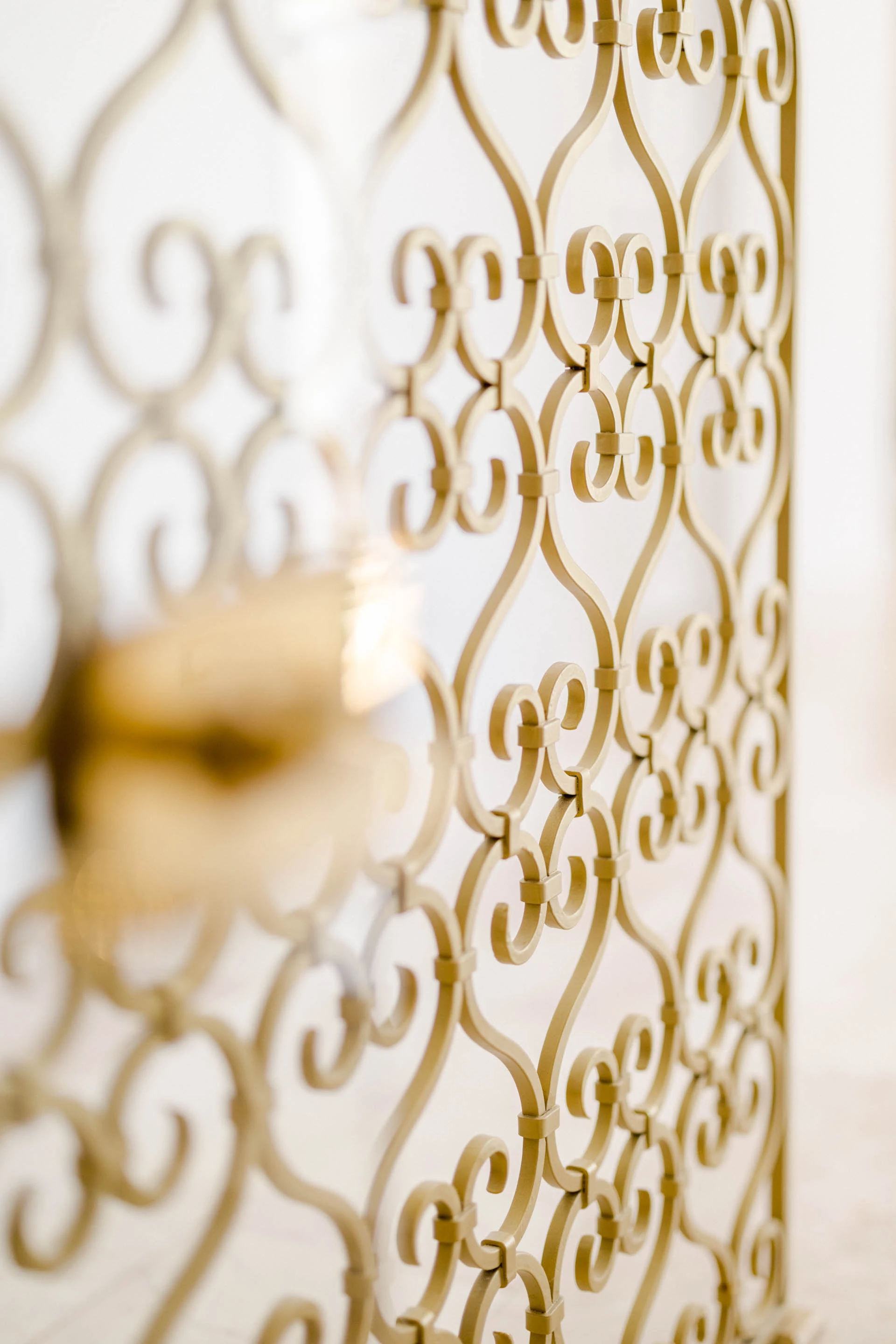 métal or marron gris